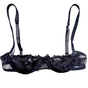 NWT Yasmine Eslami Morgane Balcony Bra - Silex - 32B